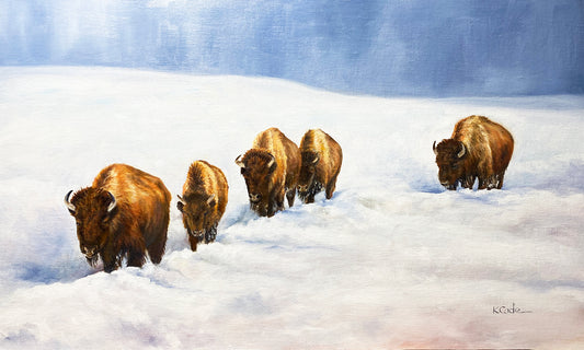 Bison Journey - Card